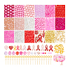 Breast Cancer Pink Awareness Themed DIY Beads & Pendants Jewelry Making Finding Kits DIY-PH0029-48A-6