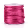 Nylon Satin Rattail Cords NWIR-L006-1mm-33-1