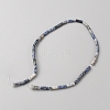 Natural Blue Spot Jasper Beads Strands G-WH0035-01D-2