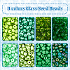 Mixed Style 6/0 Round Glass Seed Beads SEED-PH0006-4mm-08-4