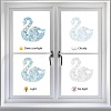 Waterproof PVC Colored Laser Stained Window Film Static Stickers DIY-WH0314-112-4