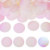 150Pcs Rainbow Iridescent PVC Paillette/Sequin Links FIND-TA0008-10F-1