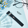 1Pc Cross Shape Zinc Alloy with Rhinestone Watch Band Studs FIND-AR0006-58-4