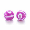 Opaque Striped Acrylic Beads X-MACR-S373-27A-2