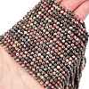 Natural Leopard Skin Jasper Beads Strands G-M438-A02-01-1