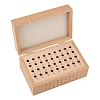 Wooden Leather Stamp Tools OBOX-WH0001-01-1
