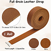 2M Flat AB Grade Cowhide Leather Cord AJEW-WH0479-73F-02-2