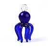 Handmade Lampwork Big Pendants LAMP-T025-06A-2
