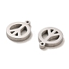 304 Stainless Steel Charms STAS-L022-137P-2
