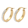 304 Stainless Steel Hoop Earrings EJEW-N0031-11G-4
