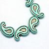 Synthetic Turquoise Bead Strands TURQ-S282-38A-2