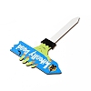 Halloween Theme Wood Garden Stake WOOD-I010-05F-3