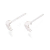 925 Sterling Silver Stud Earrings STER-N017-12C-S-2