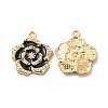 Alloy Enamel Pendants FIND-G048-33KCG-1