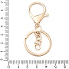 Alloy Keychain Clasps X-FIND-C084-10KCG-3