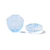 Transparent Spray Painted Glass Beads GLAA-I050-12E-3