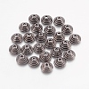 Tibetan Style Jewelry Beads Caps TIBE-A1804-B-RS-2