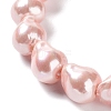 Electroplated Shell Pearl Beads Strands BSHE-G035-01B-03-3