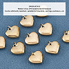 Unicraftale Mother's Day Ion Plating(IP) 304 Stainless Steel Charms STAS-UN0039-85-5
