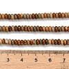 Natural Picture Jasper Beads Strands G-L635-A18-4x2mm-6