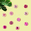 20Pcs 10 Styles Acrylic & Resin Beads Sets DIY-PA0001-02E-7