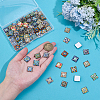 4 Bags Glass Cabochons GGLA-PH0001-75A-3
