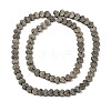 Electroplated Natural Lava Rock Beads Strands G-Q1009-G01-02D-2