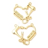 Rack Plating Brass Pendants LS-KK-Q775-22G-1
