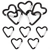 5Pcs Zinc Alloy Spring Gate Rings FIND-TA0009-73N-1