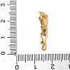 304 Stainless Steel S-Hook Clasps STAS-G373-04G-03-3