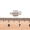 Brass Magnetic Clasps with Loops KK-I664-06P-A-3