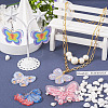 DIY Butterfly Earring Making Kit DIY-TA0005-24-7
