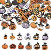 36Pcs 12 Styles Halloween Alloy Enamel Pendants ENAM-TA0003-51-1