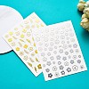 Nail Decals Stickers MRMJ-R088-31-M-5