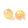 Two Tone Transparent Acrylic Beads OACR-D304-02E-2
