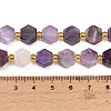 Natural Amethyst Beads Strands G-F833-B08-01-4