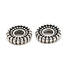 Tibetan Style Alloy Spacer Beads TIBEB-O004-76-3