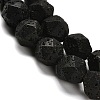 Natural Lava Rock Beads Strands G-G175-B15-01-4