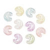 UV Plating Transparent Acrylic Beads AC-CBAAB2E-01-1