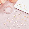 SUPERFINDINGS 100Pcs 2 Colors Brass Charms KK-FH0007-29A-6