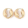 Brass Hoop Earrings for Women LS-EJEW-U041-09G-4