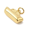 Ship Brass Pendants KK-CJC0013-13G-2