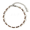 Bohemian Style Seed Beads Imitation Pearl Beaded Bracelet IS8768-3-1