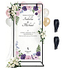 Adjustable Height Iron Wedding Sign Holder AJEW-WH0410-51EB-1