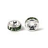Brass Grade A Rhinestone Spacer Beads RB-A014-Z6mm-07S-2