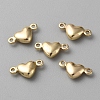 Brass Connector Charms KK-WH0066-01G-1