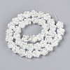 Handmade Foil Lampwork Beads Strands FOIL-T008-06J-1
