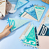 14Pcs Felt Baby Monthly Milestone Pennant Flags DIY-WH0899-496-3