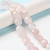 Natural Rose Quartz Beads Strands G-K357-B15-01-2