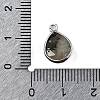 Natural Labradorite Faceted Pendants G-U019-05P-08-3
